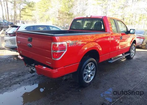 2014 Ford F-150 Stx from USA, damaged, VIN 1FTFX1EFXEFB91956